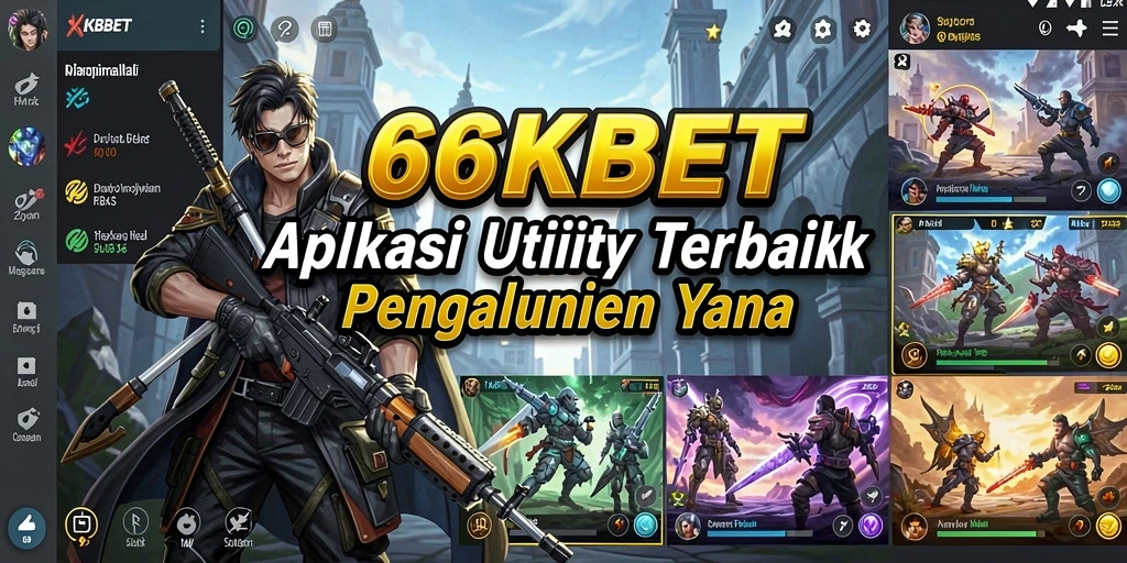 Tampilan antarmuka aplikasi 66KBET yang sederhana dan intuitif.