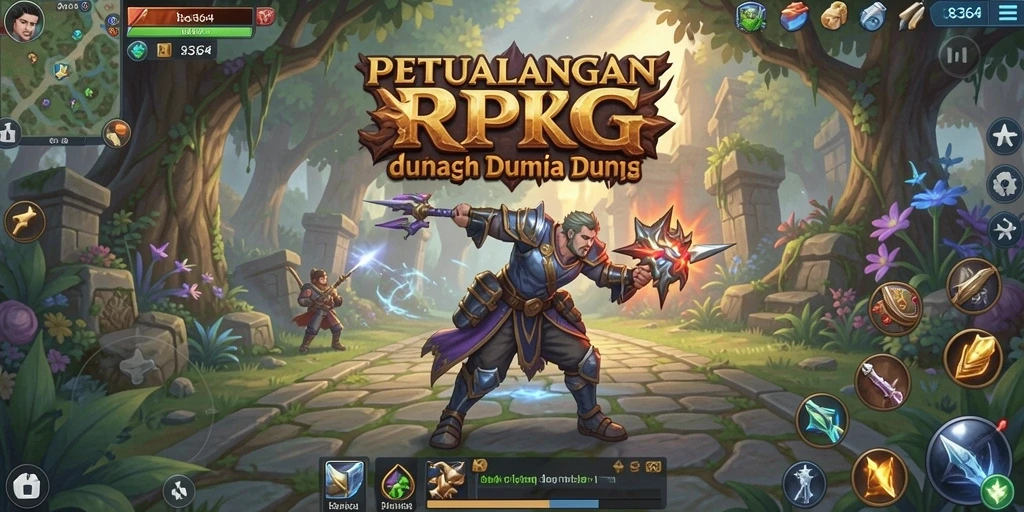 Tampilan gameplay menegangkan dan menarik dari 8364 yang penuh aksi.