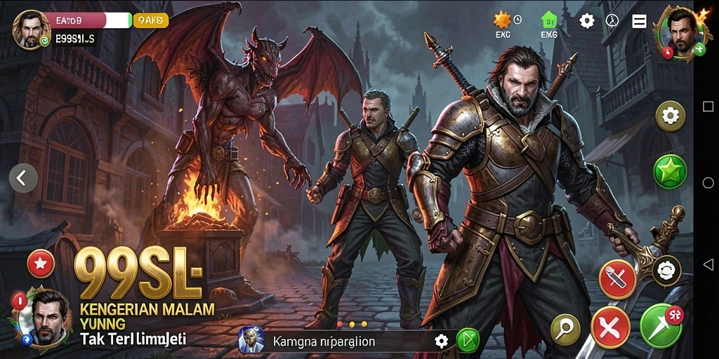 Tampilan gameplay menakutkan dalam 99SL yang penuh ketegangan.