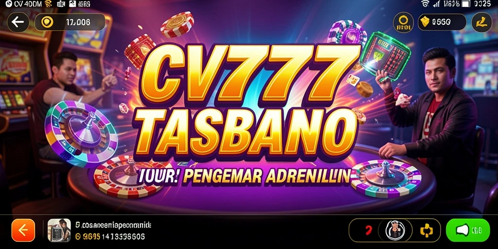 Tampilan gameplay Kasino yang memukau di CV777.
