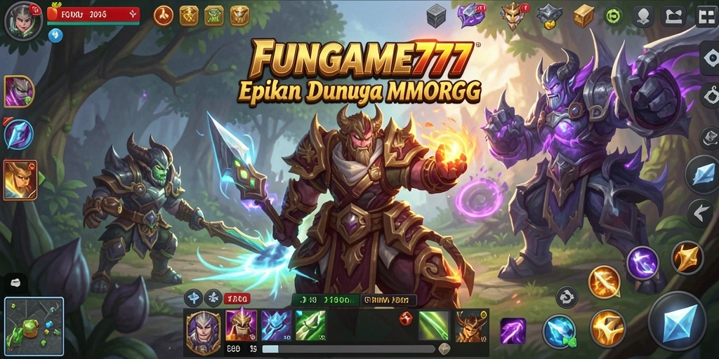 Pengalaman mendebarkan di dunia MMORPG FUNGAME777.