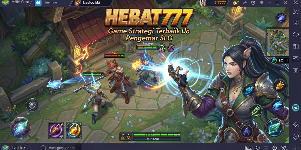 Gameplay seru HEBAT777 dengan strategi dan pertempuran yang menantang.