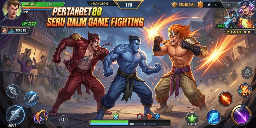Tampilan gameplay <strong>IDOLABET88</strong> yang menegangkan dalam pertarungan.