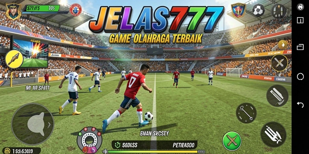 Gameplay seru JELAS777 yang menampilkan pertandingan olahraga mendebarkan.