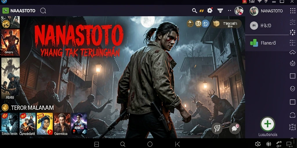 Tampilkan gameplay menegangkan dari NANASTOTO yang penuh dengan kengerian.