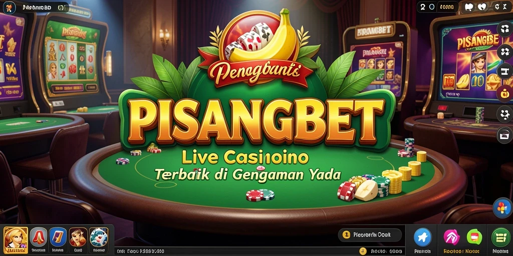 Gameplay seru dan interaktif di PISANGBET Live Casino.