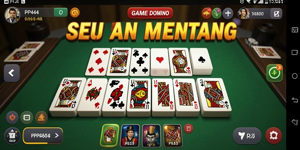 Tampilan menarik dari gameplay Domino di PP444.