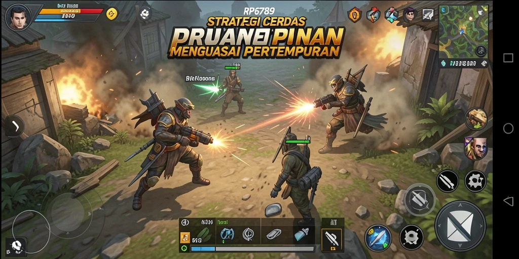 Tampilan gameplay RP6789 yang penuh aksi dan strategi.