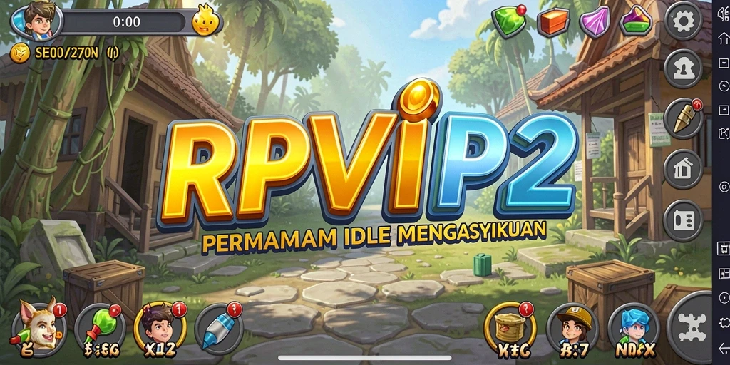 Tampilan gameplay RPVIP2 yang menarik dan mengasyikkan.
