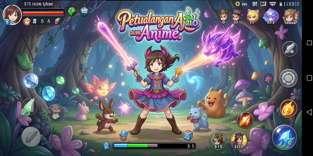 Tampilan gameplay menakjubkan dari S13 dengan karakter Anime yang beraksi.