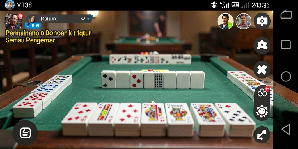 Tampilan gameplay VT38 yang menarik dan interaktif.