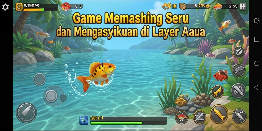 Tangkapan ikan dalam game WIN199 dengan grafik menakjubkan.